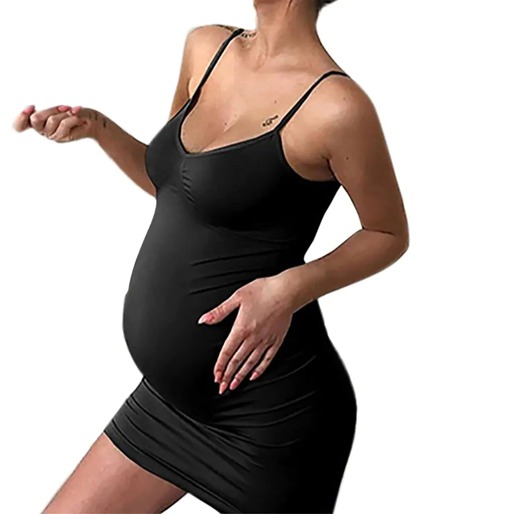 Maternity Dress, Casual Homewear Dress - Live to Shop