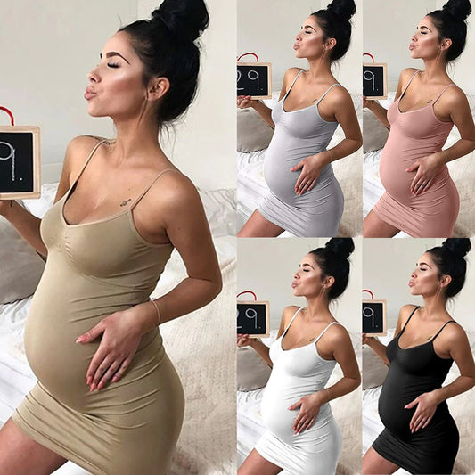 Maternity Dress, Casual Homewear Dress - Live to Shop