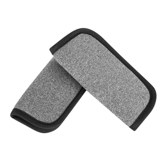 Accmor Baby Car Seat Straps Shoulder Pads Stroller Belt Covers Soft Seat Belt Covers for Baby Kids Strap Covers for Car Seats Pushchair Strollergray