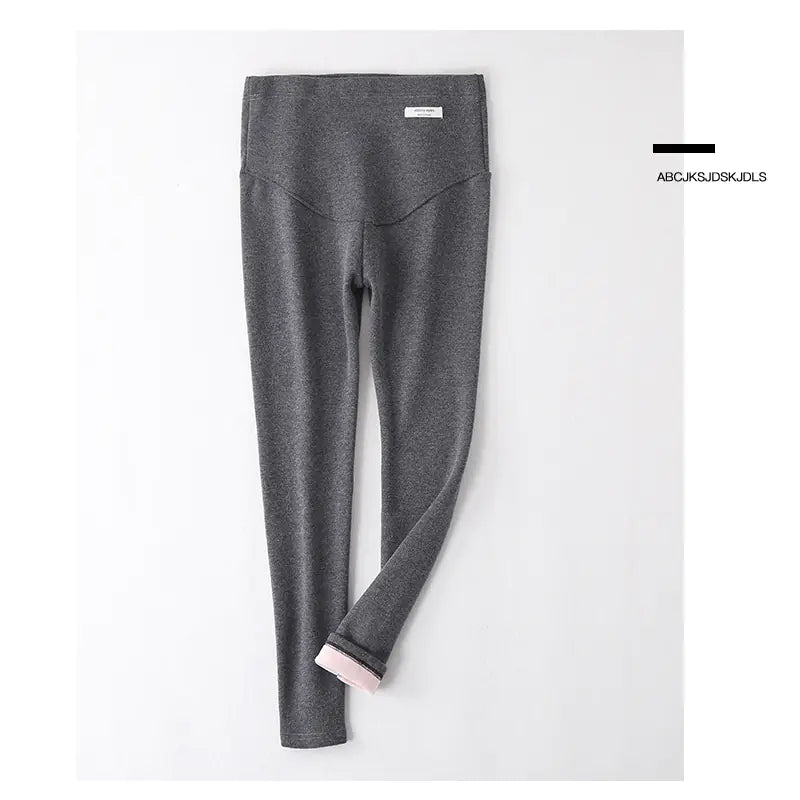 Maternity Velvet Leggings for Pregnant Women (Warm) - Live to Shop