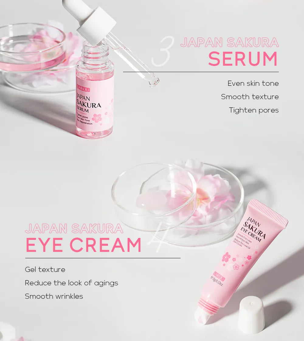 Japan Sakura Skin Care Set - Live to Shop