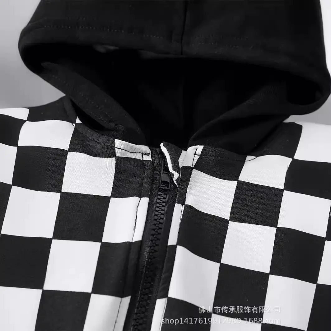 Spring Autumn Men's Baby Plaid Collection - Live to Shop