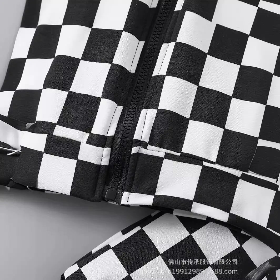 Spring Autumn Men's Baby Plaid Collection - Live to Shop