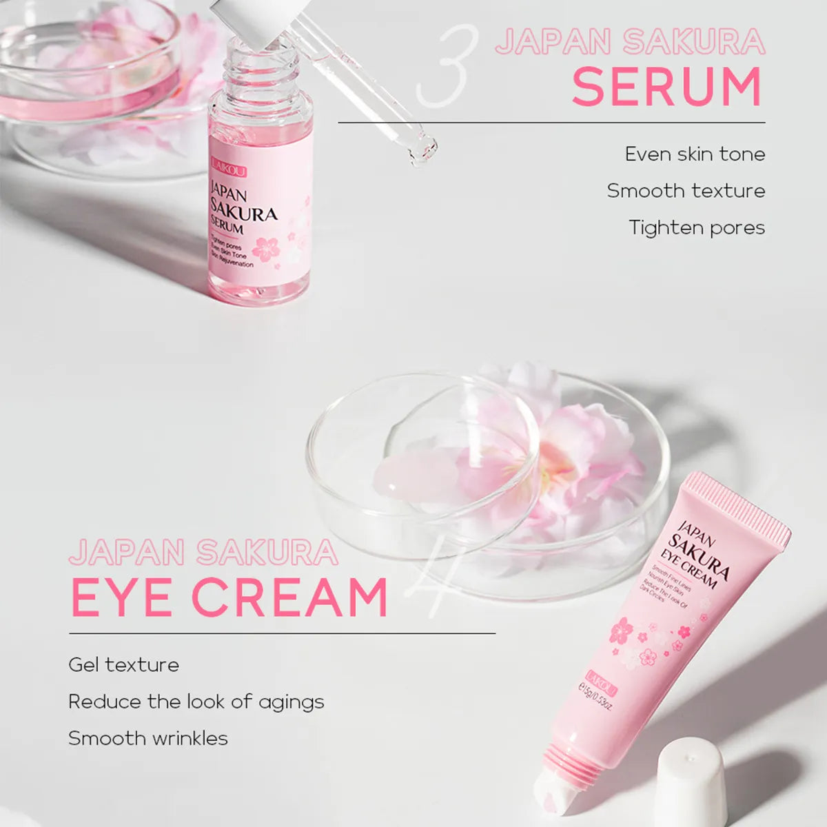 Japan Sakura Skin Care Set - Live to Shop
