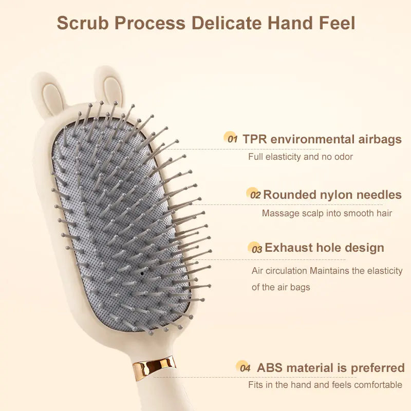 Large Air Cushion Comb for Women's Long Hair Care - Live to Shop