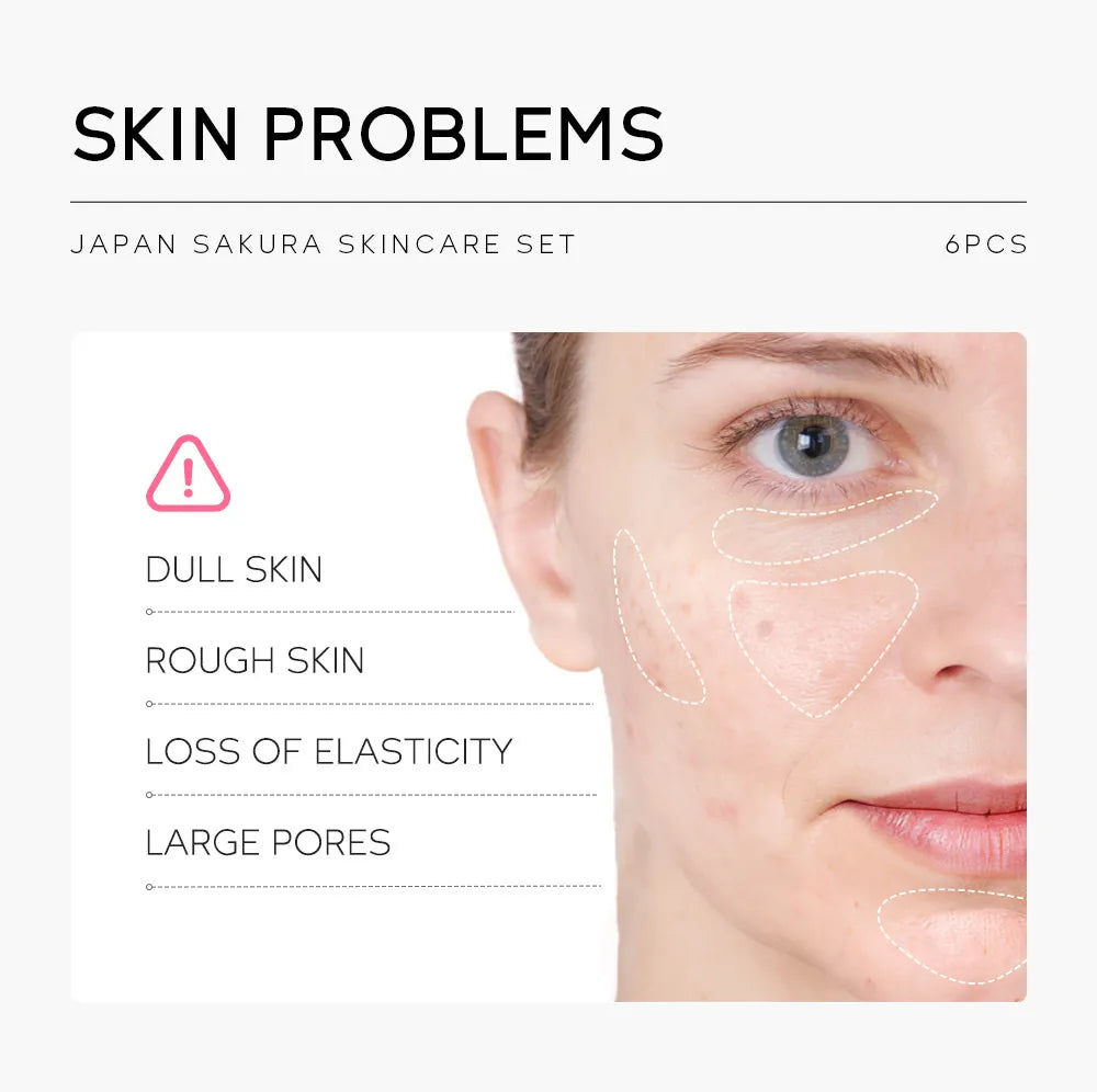 Japan Sakura Skin Care Set - Live to Shop