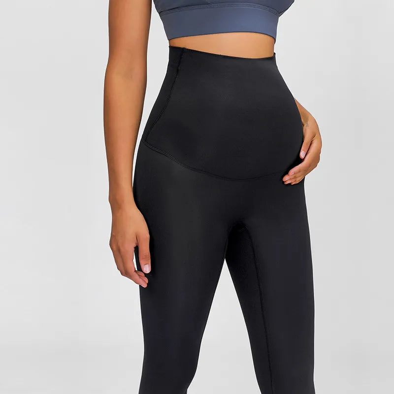 Nude Maternity Yoga Pants - Live to Shop