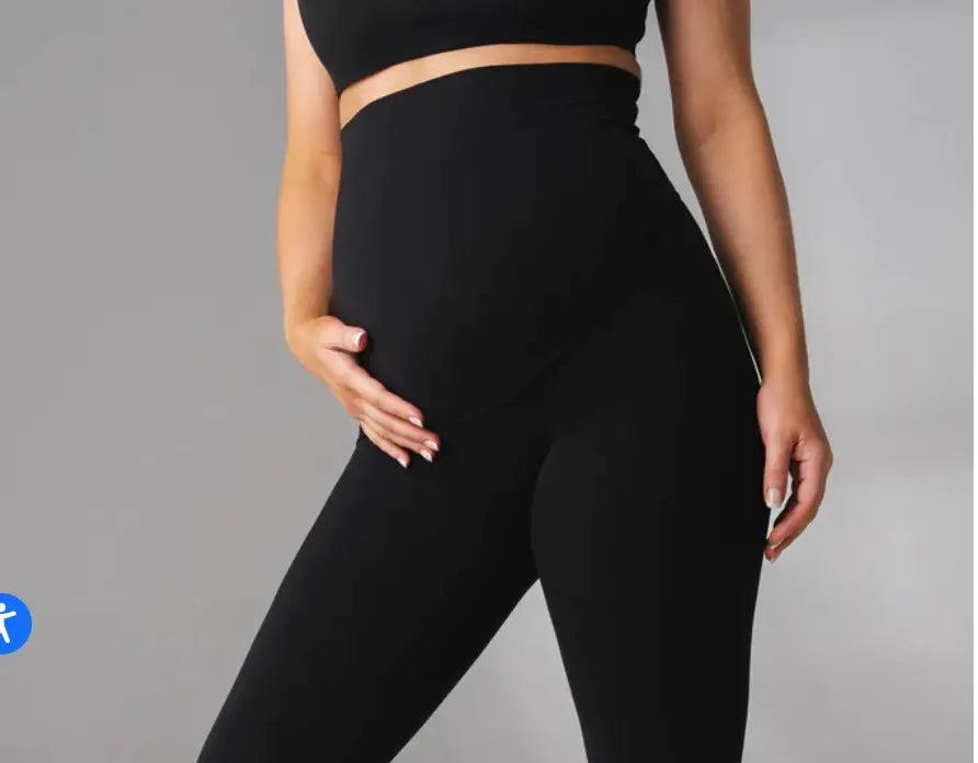 Nude Maternity Yoga Pants - Live to Shop