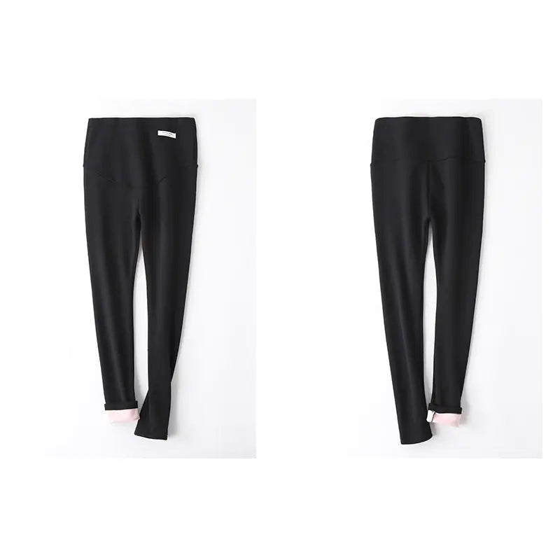 Maternity Velvet Leggings for Pregnant Women (Warm) - Live to Shop