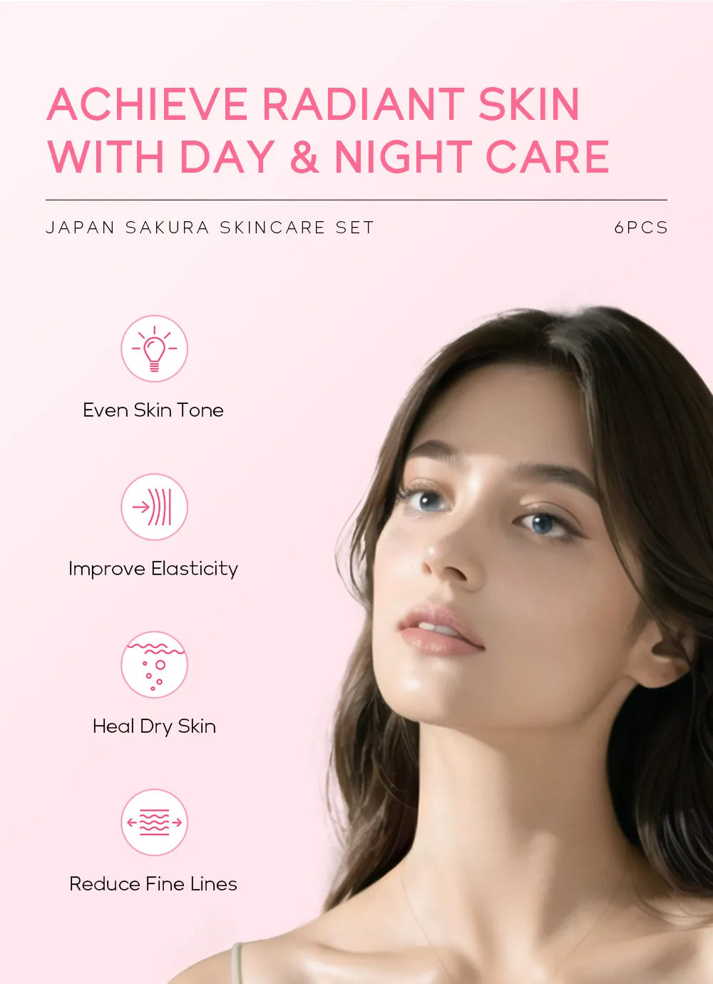 Japan Sakura Skin Care Set - Live to Shop