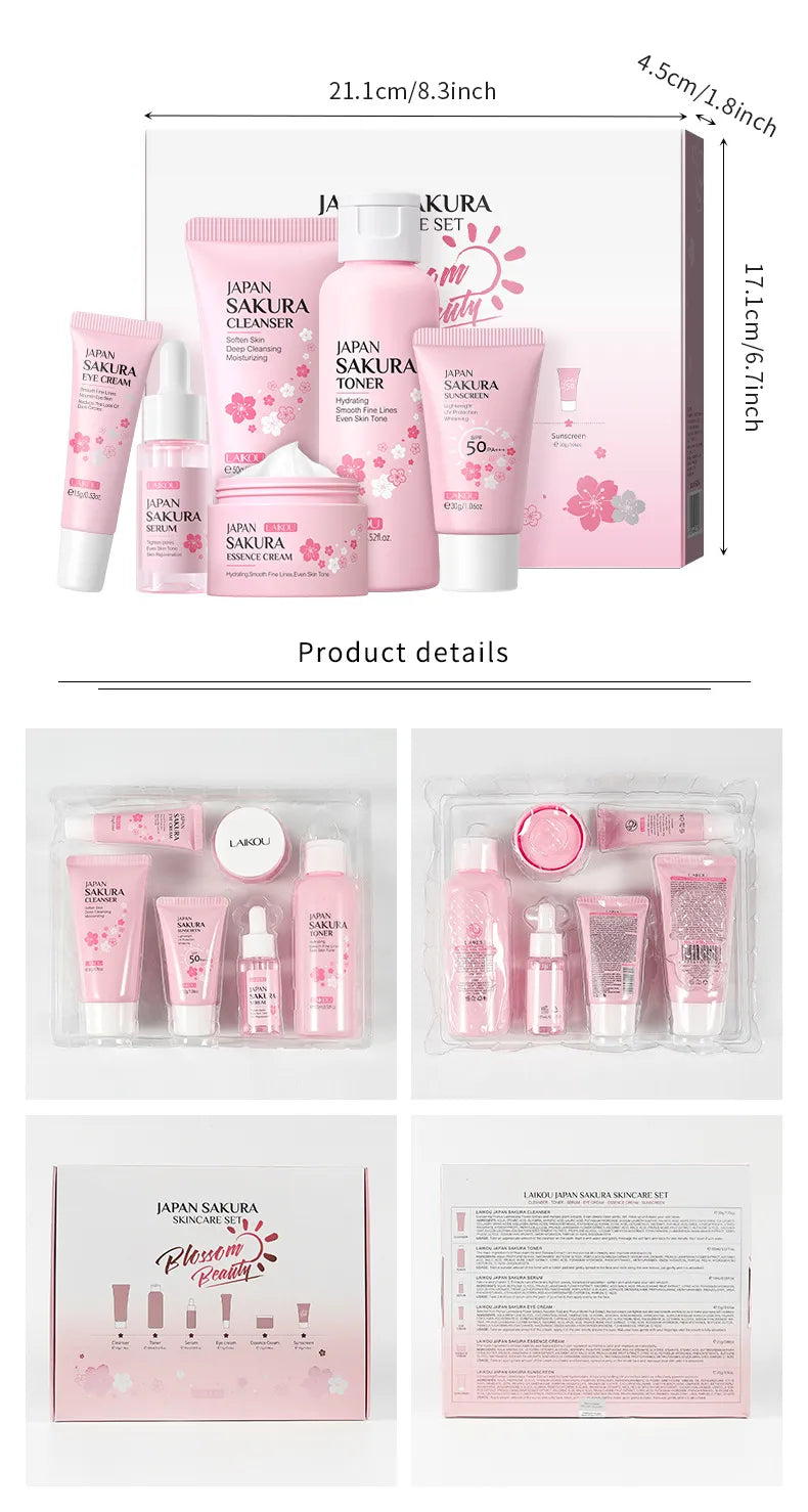 Japan Sakura Skin Care Set - Live to Shop