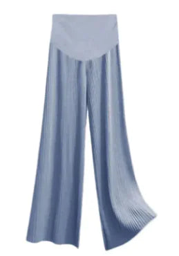 Summer Breathable Wide Leg Maternity Trousers (One Piece) - Live to Shop