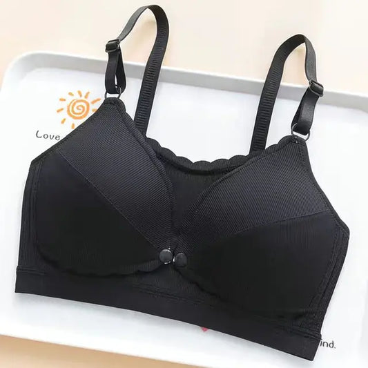 Maternity Nursing Bra with Lace and Cotton for Comfort - Live to Shop