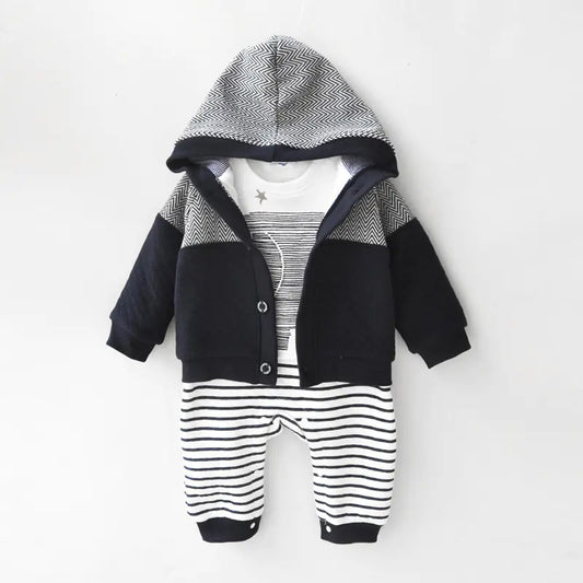 New Baby Clothing Set: Bodysuit with Jacket - Live to Shop