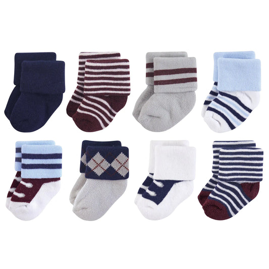 Little Treasure Unisex Baby Newborn Socks Genius 6-12 Months