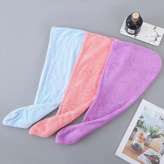 Microfiber Hair Towel - Live to Shop