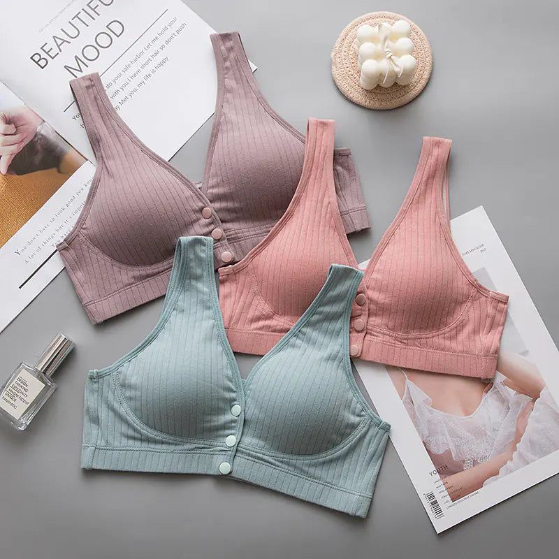 Maternity Nursing Bras with Front Closure Design - Live to Shop