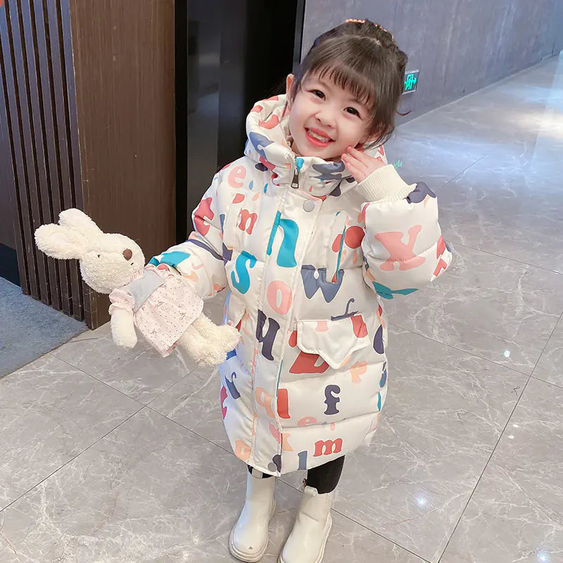 Western Style Cotton-Padded Clothing for Baby Girls - Live to Shop