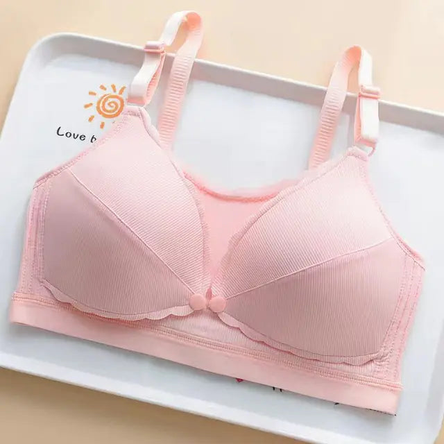 Maternity Nursing Bra with Lace and Cotton for Comfort - Live to Shop