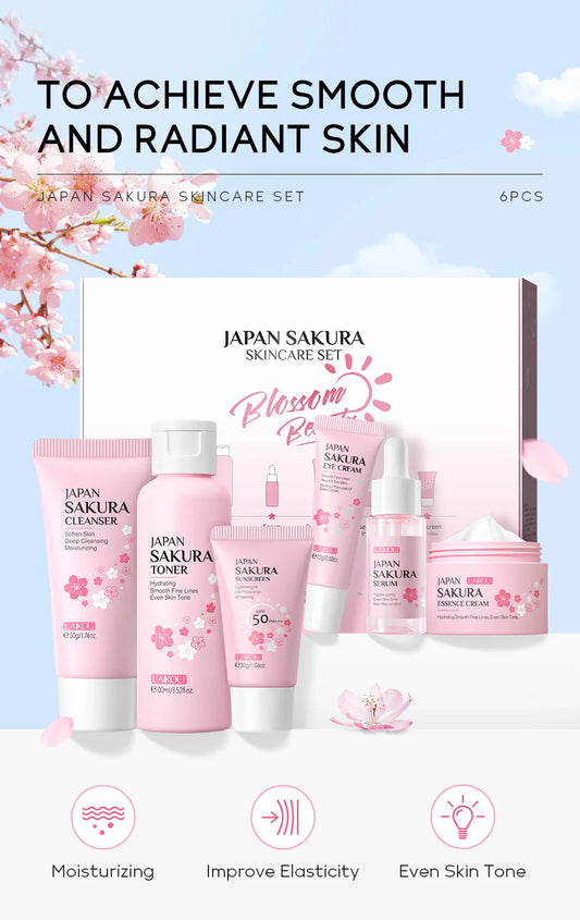 Japan Sakura Skin Care Set - Live to Shop