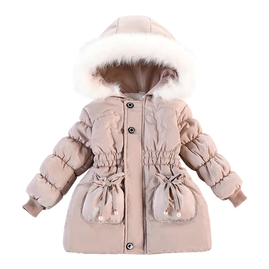 Tumaron Toddler Fleece Jacket 2T 3T Winter outerwear Coat For Baby Girl Sweater Clothes - Live to Shop